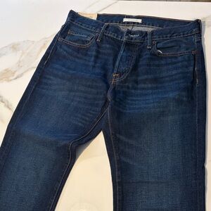 Abercrombie & Fitch Dark Blue Straight Jeans